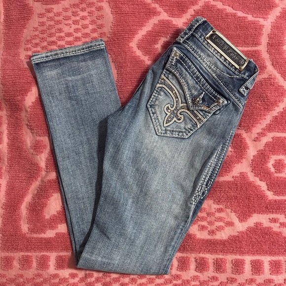 Rock Revival Light  Jeans - Picture 1 of 5